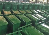 廣安市再增分類環保鋼制垃圾桶助力創文