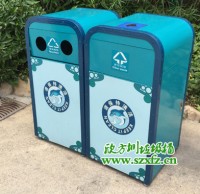 公園分類鋼制垃圾桶如何識別好壞？