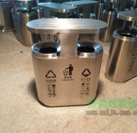 室內(nèi)機場不銹鋼分類垃圾箱