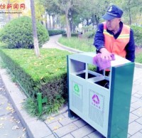 濰坊分類垃圾箱升級，高顏值果皮箱閃亮登場
