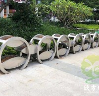 深圳市政街道創意不銹鋼花盆